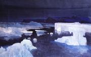 Alexeievtch Borissov Glaciers,Kara Sea USA oil painting artist